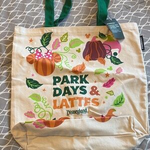Disneyland Starbucks ‘Park Days & Lattes' Tote Bag